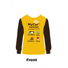 MyCar Rider Yellow Long Sleeve